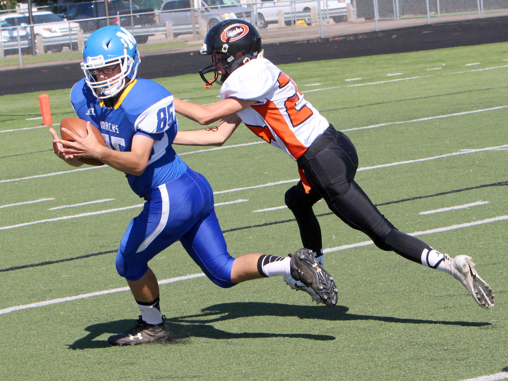 Oakfield at McDonell football 9-8-18